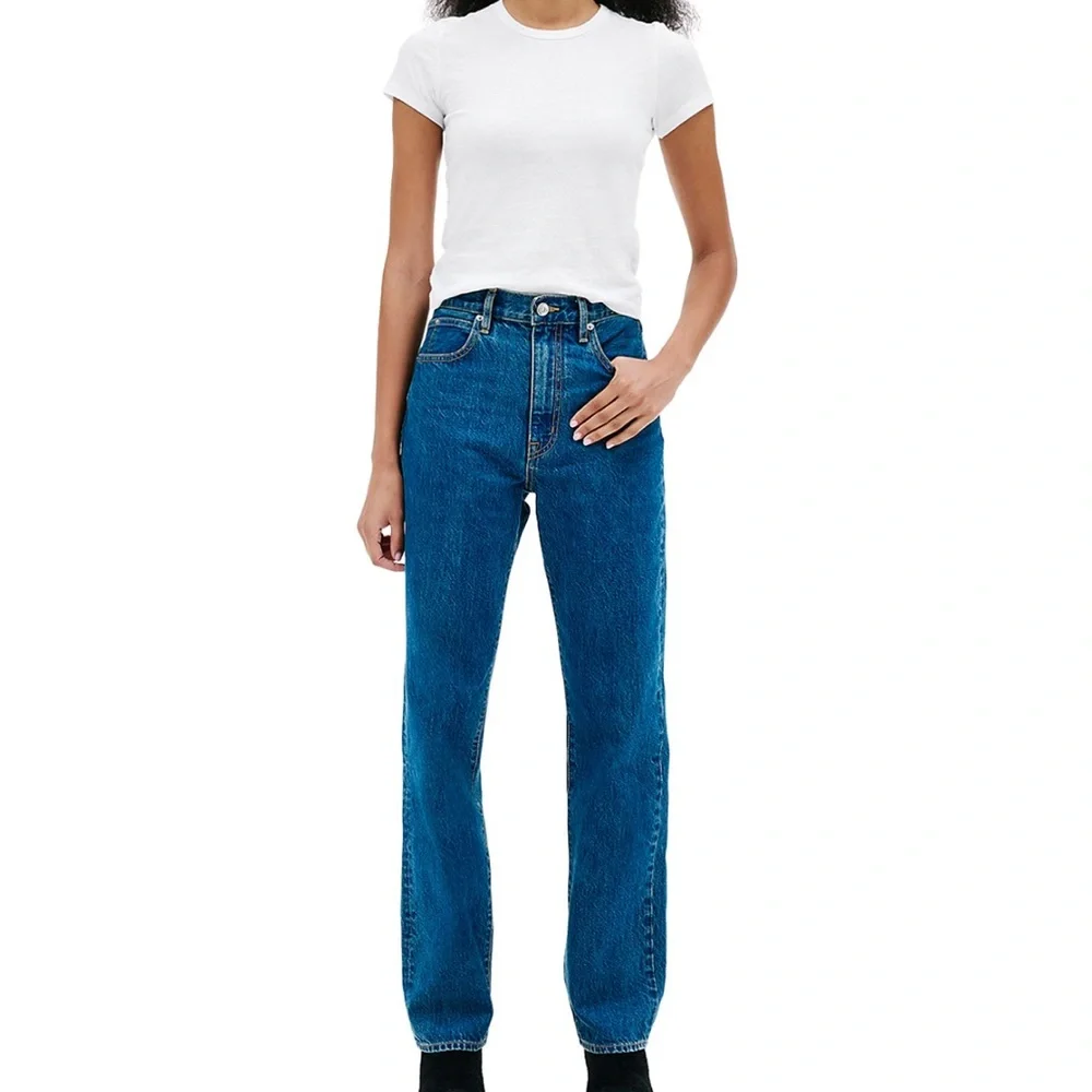 SLVRLAKE Indigo Straight Leg Jeans - Picture 4 of 5